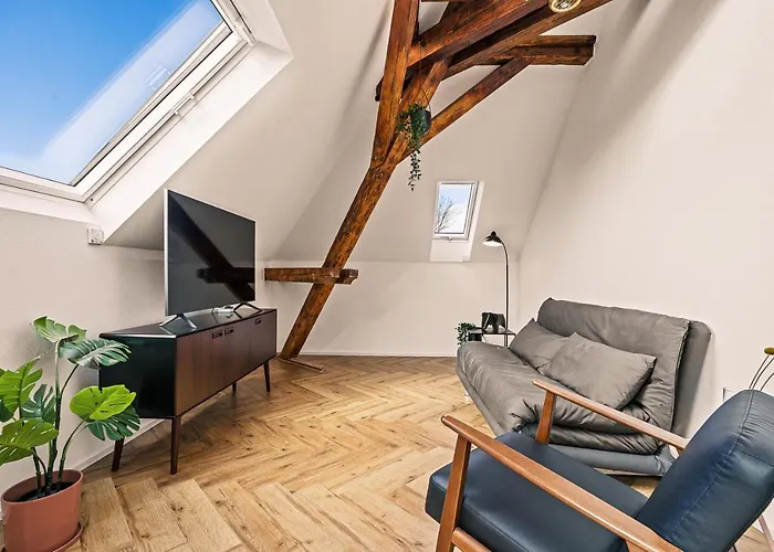 Maisonette-Wohnung Mit Freigelegtem Fachwerk